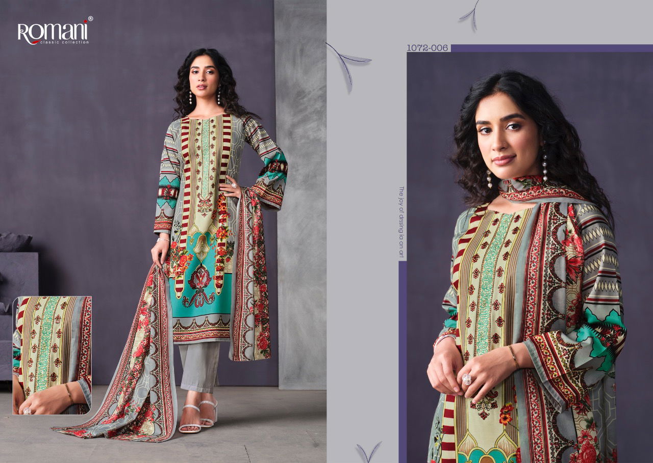 Romani Mareena Vol 9 Regular Wear Wholesale Ready Made Cotton Suit